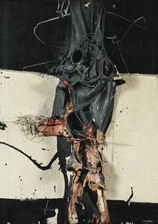 Manolo Millares - Cuadro 200