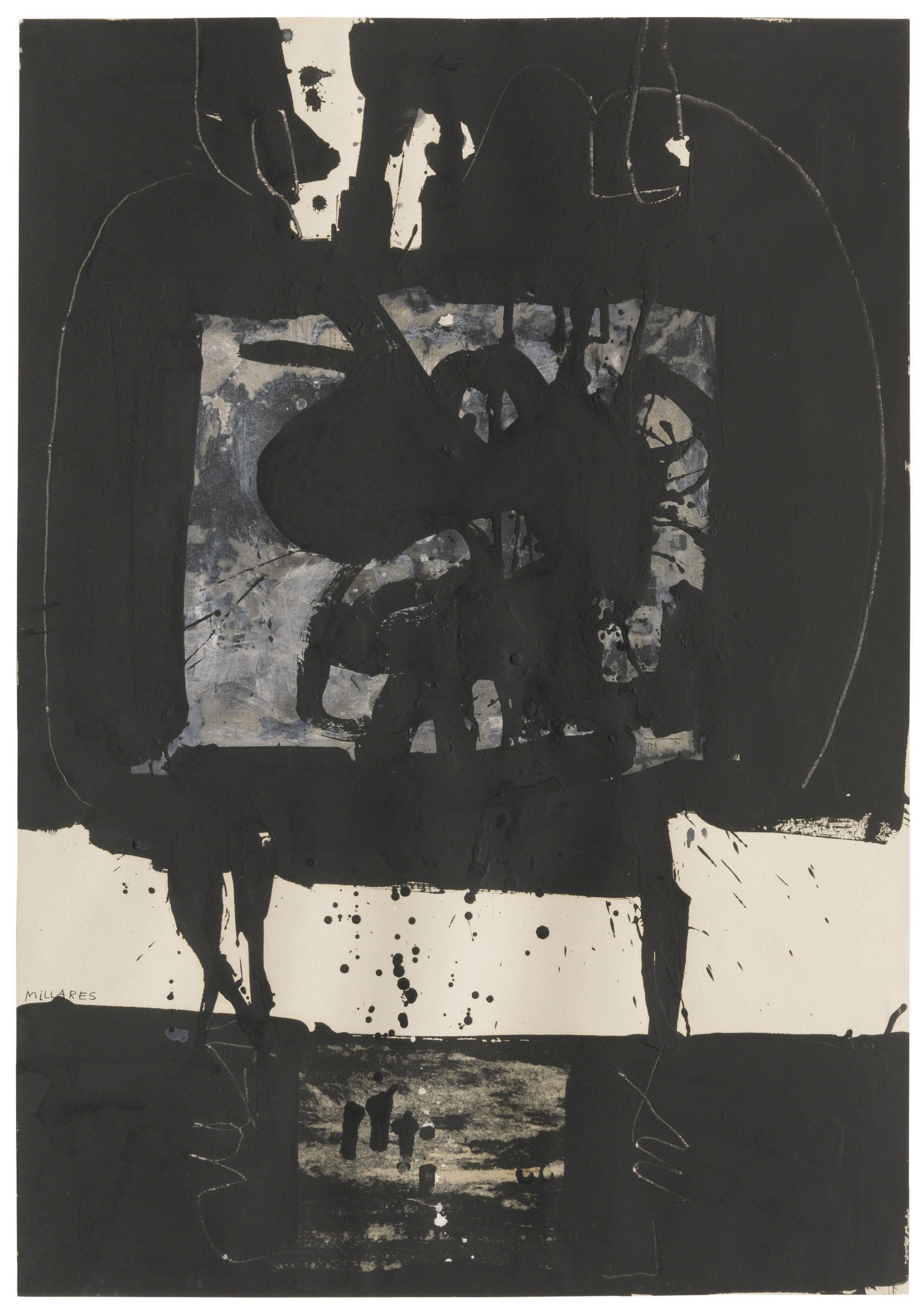 Manolo Millares - Untitled