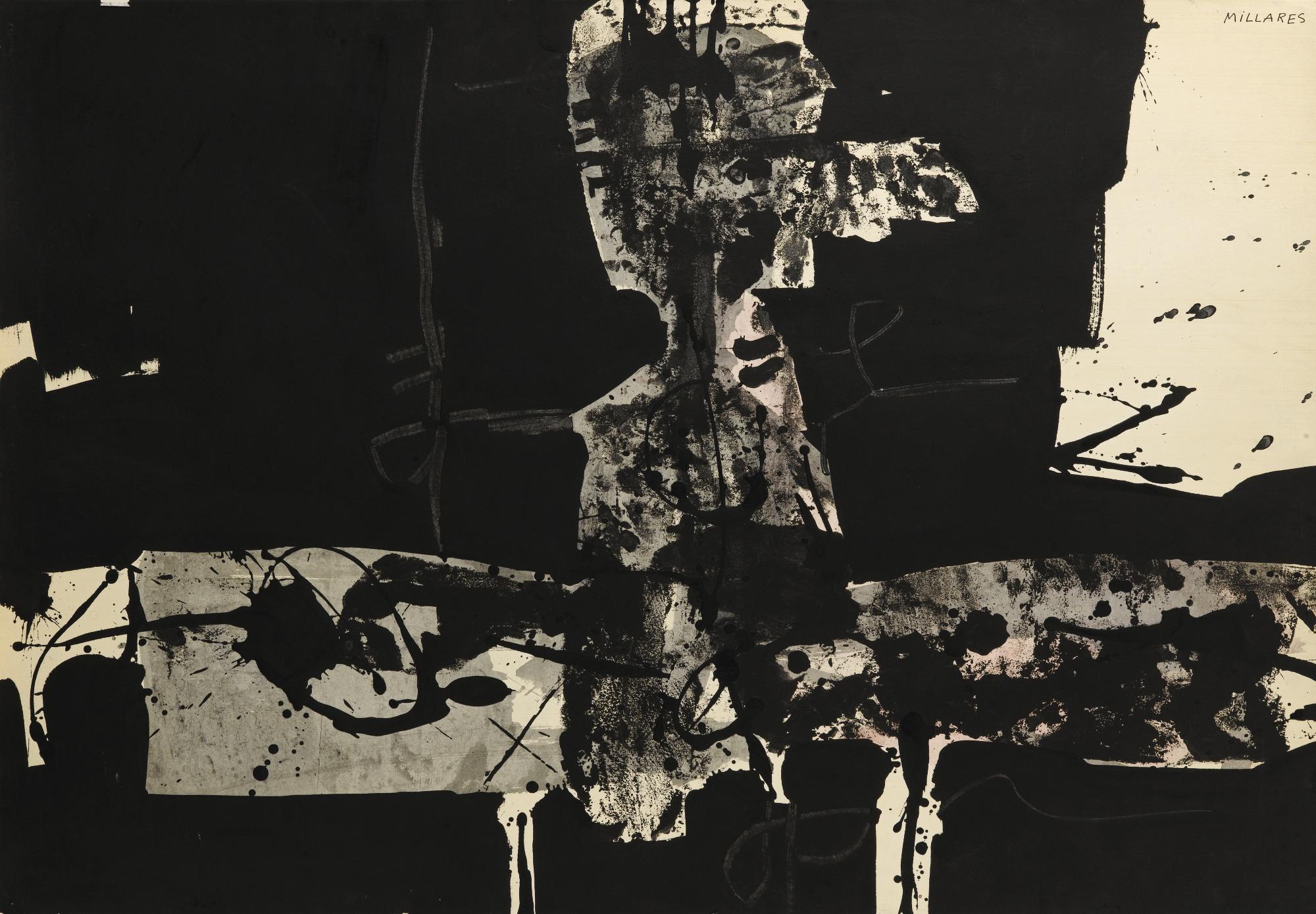 Manolo Millares - Untitled