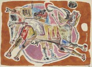 Manolo Millares - Untitled