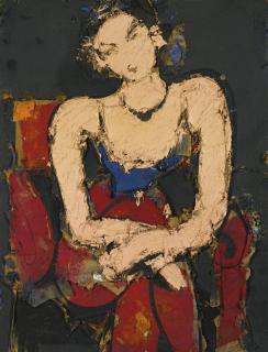 Manolo Valdés - Claudette Sentada