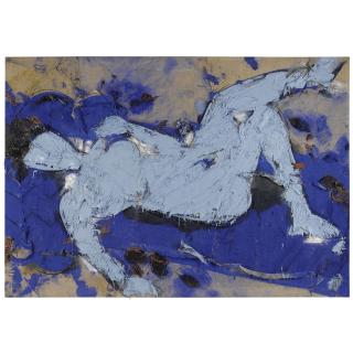 Manolo Valdes - Desnudo Azul