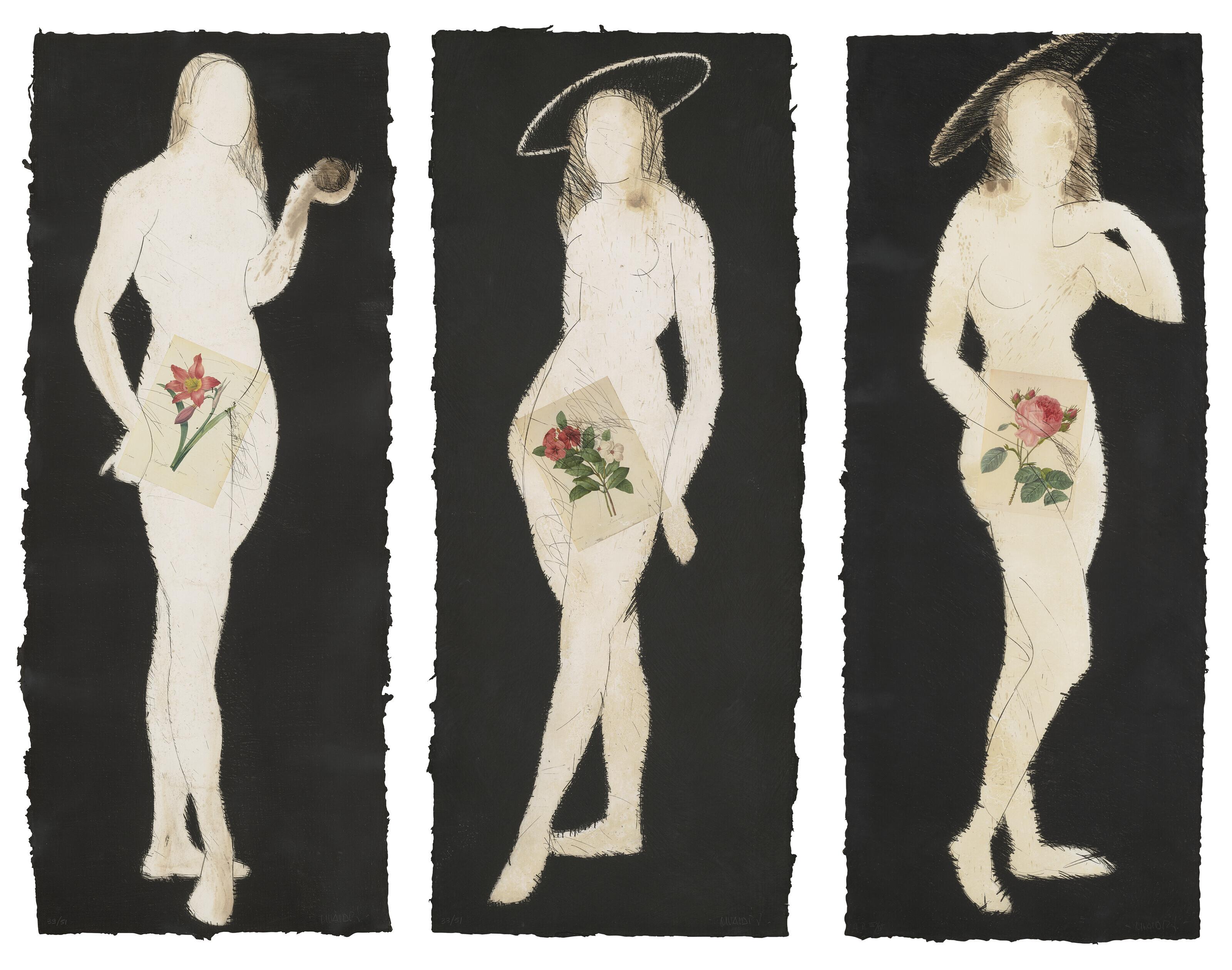 Manolo Valdés - Eva I, lI & IIl