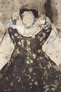 Manolo Valdés - Figura Con Falda Negra