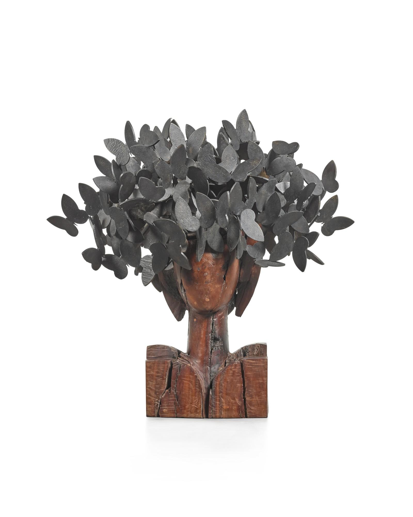 Manolo Valdés - Irene con Sombrero de Mariposas