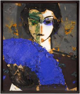 Manolo Valdés - Mujer Con Abanico III