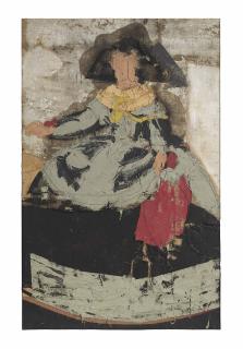 Manolo Valdés - Personaje con panuelo rojo (Personage with Red Handkerchief)