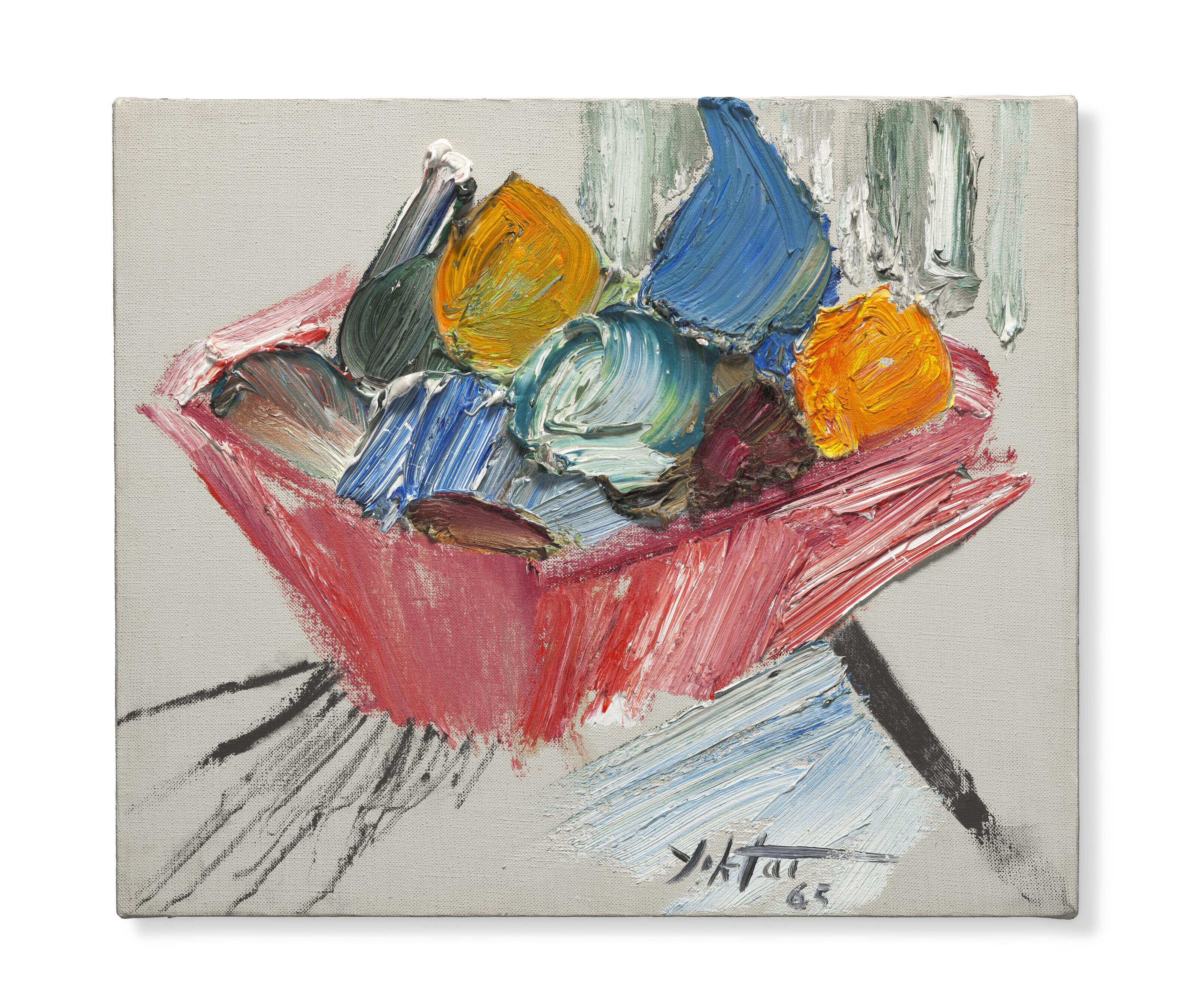 Manoucher Yektai - Bowl of Fruit