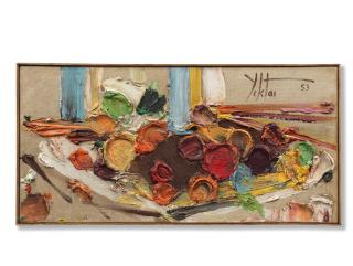Manoucher Yektai - Still Life with Fruits