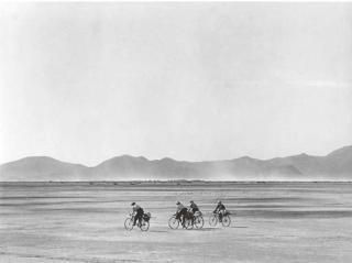 Manuel Alvarez Bravo - Bicicletas en domingo; Landscape, Mexico