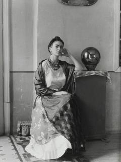 Manuel Álvarez Bravo - Frida Kahlo, 1931Silver Print, Printed Later. Signed In Pencil On The Reverse. Mounted And Framed.
