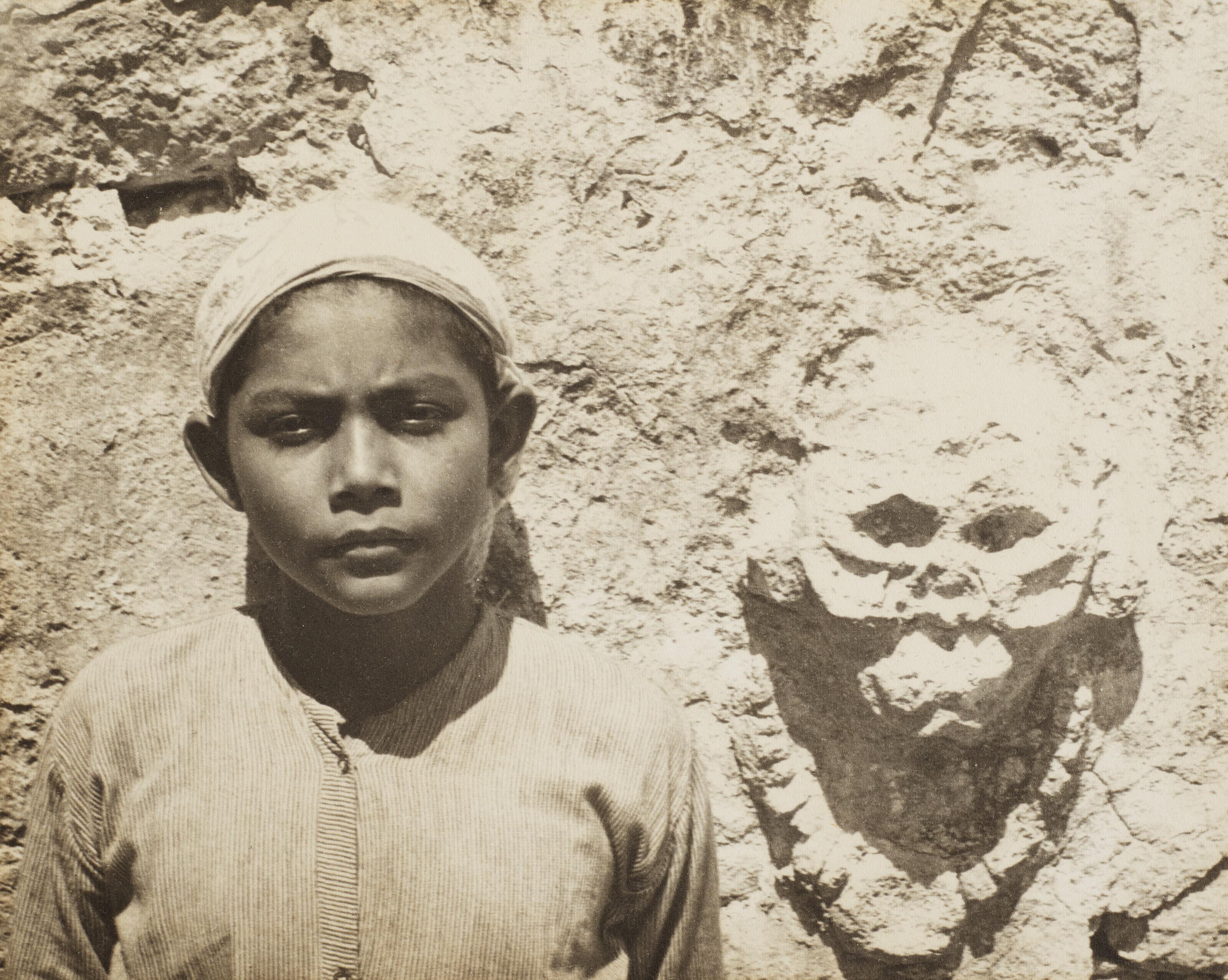 Manuel Álvarez Bravo - Niño Maya de Tulúm, c. 1940