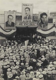 Manuel Álvarez Bravo - Untitled (Political Rally), c. 1946