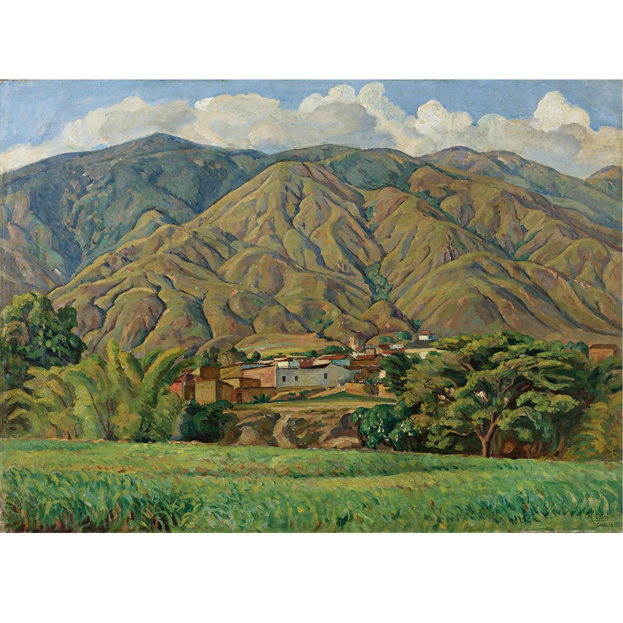 Manuel Cabré - Vista De Sarría Y El Ávila Desde Las Vegas De San Bernardino