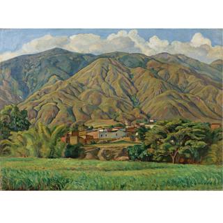 Manuel Cabré - Vista De Sarría Y El Ávila Desde Las Vegas De San Bernardino