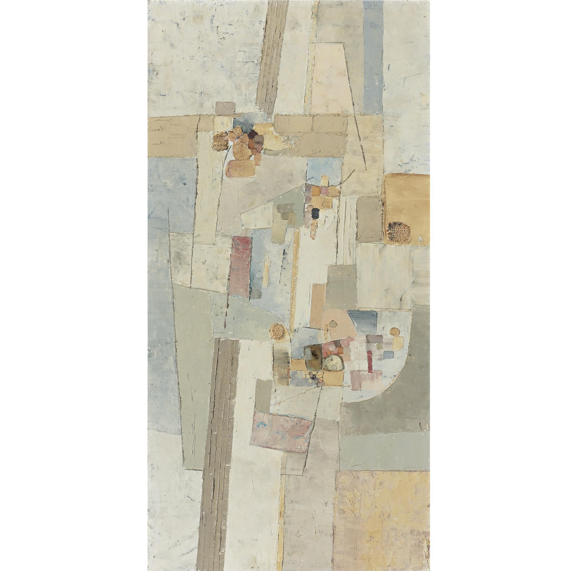 Manuel Felguérez - Óleo Blanco No. 17