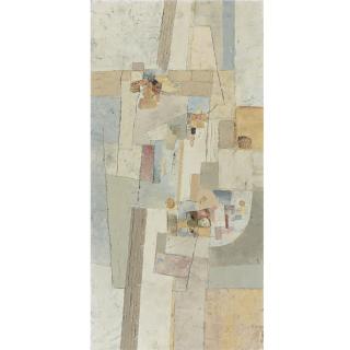 Manuel Felguérez - Óleo Blanco No. 17