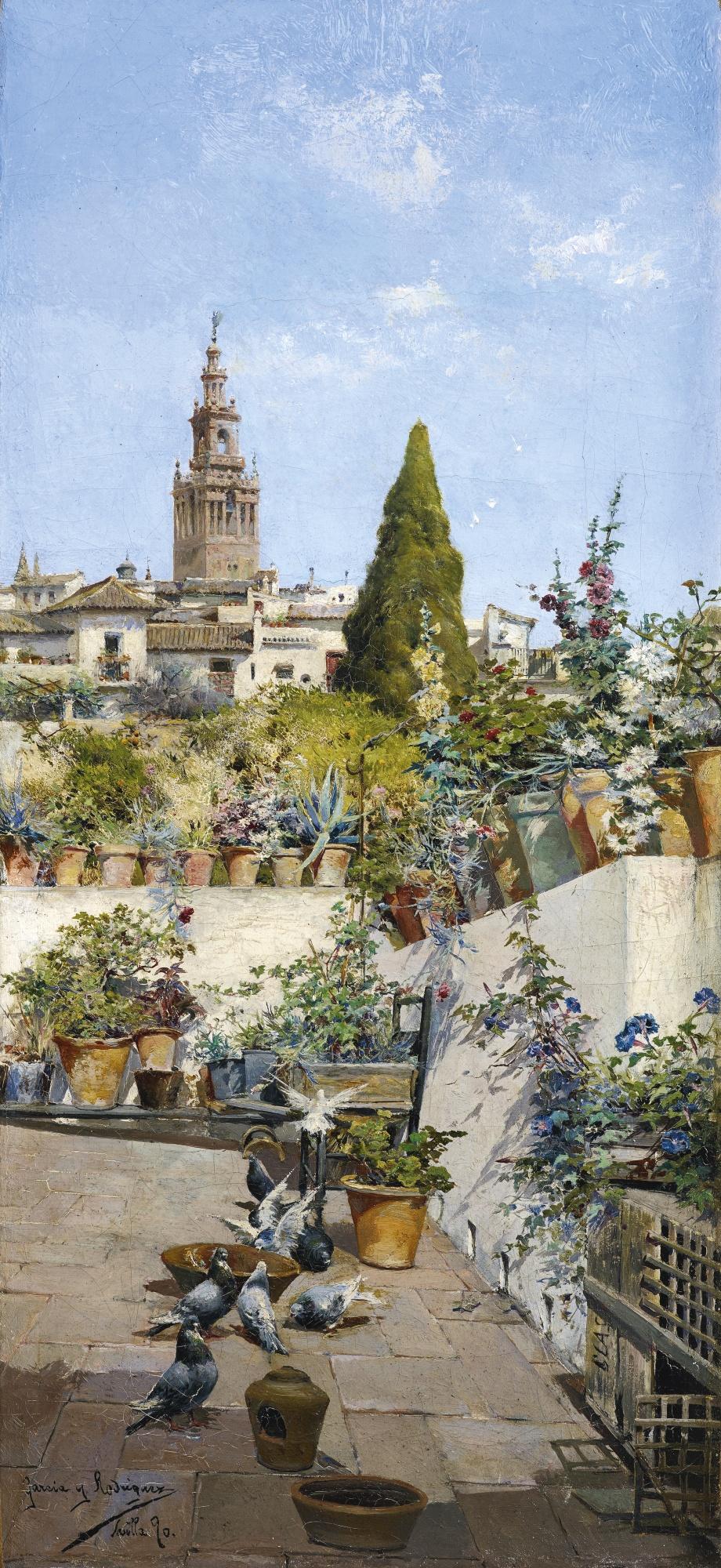 Manuel García Rodríguez - Spanish on A Sevillian Patio
