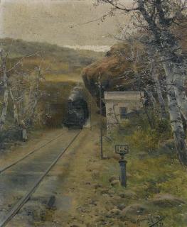 Manuel García y Rodrguez - The Steam Train