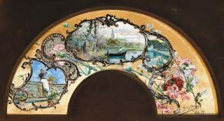 Manuel Garcia y Rodriguez - A View of Seville