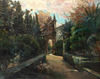 Manuel García y Rodríguez - Puerta del Privilegio del Real Alcázar de Sevilla