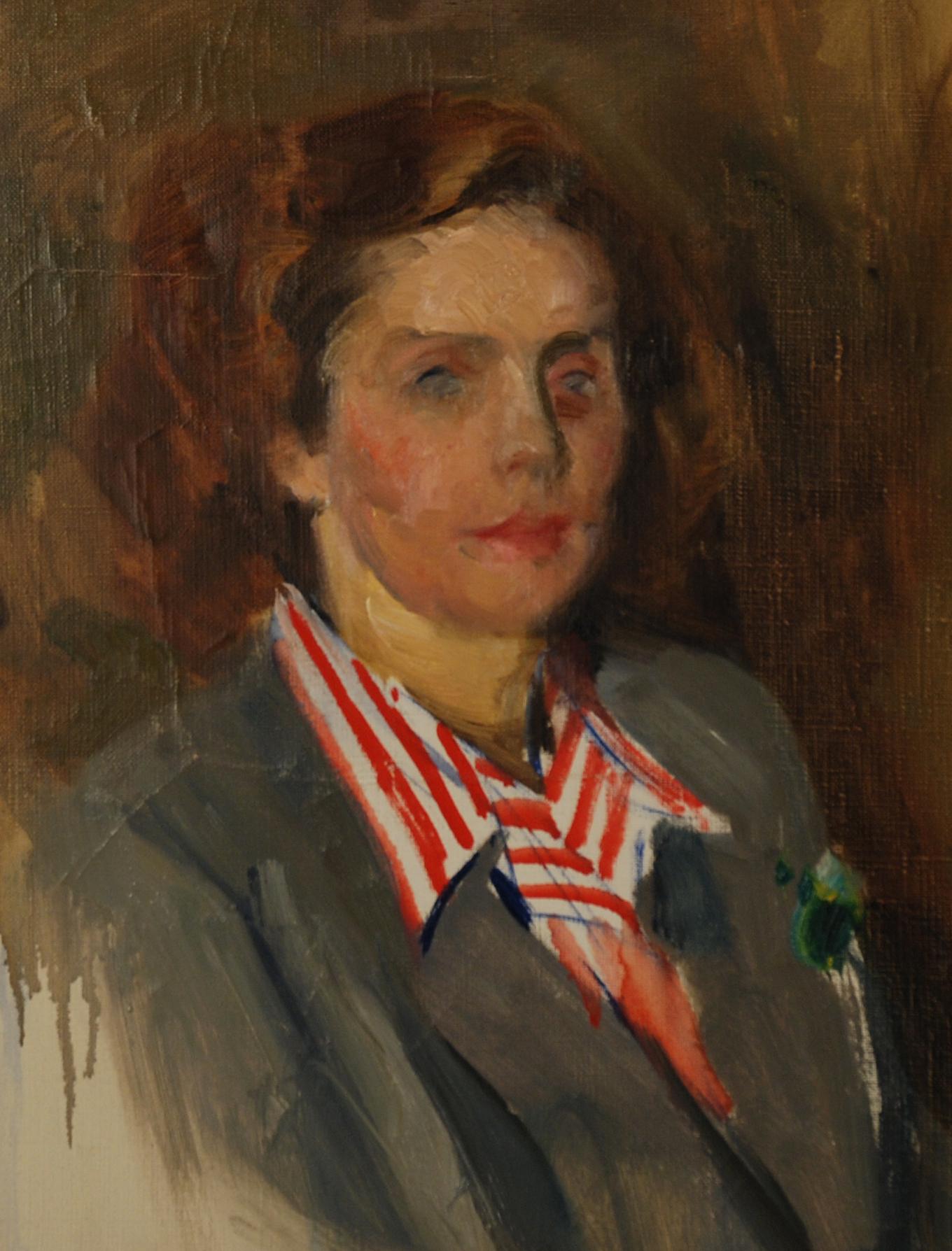 Manuel Isidorovich Schatz - Ritratto di donna