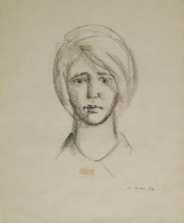 Manuel Isidorovich Schatz - Testa di donna