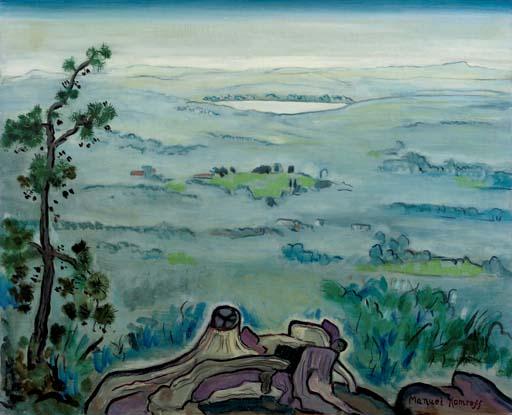 Manuel Komroff - Dreamy landscape
