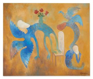 Manuel Mendive - De La Serie Pequeñas Fugas