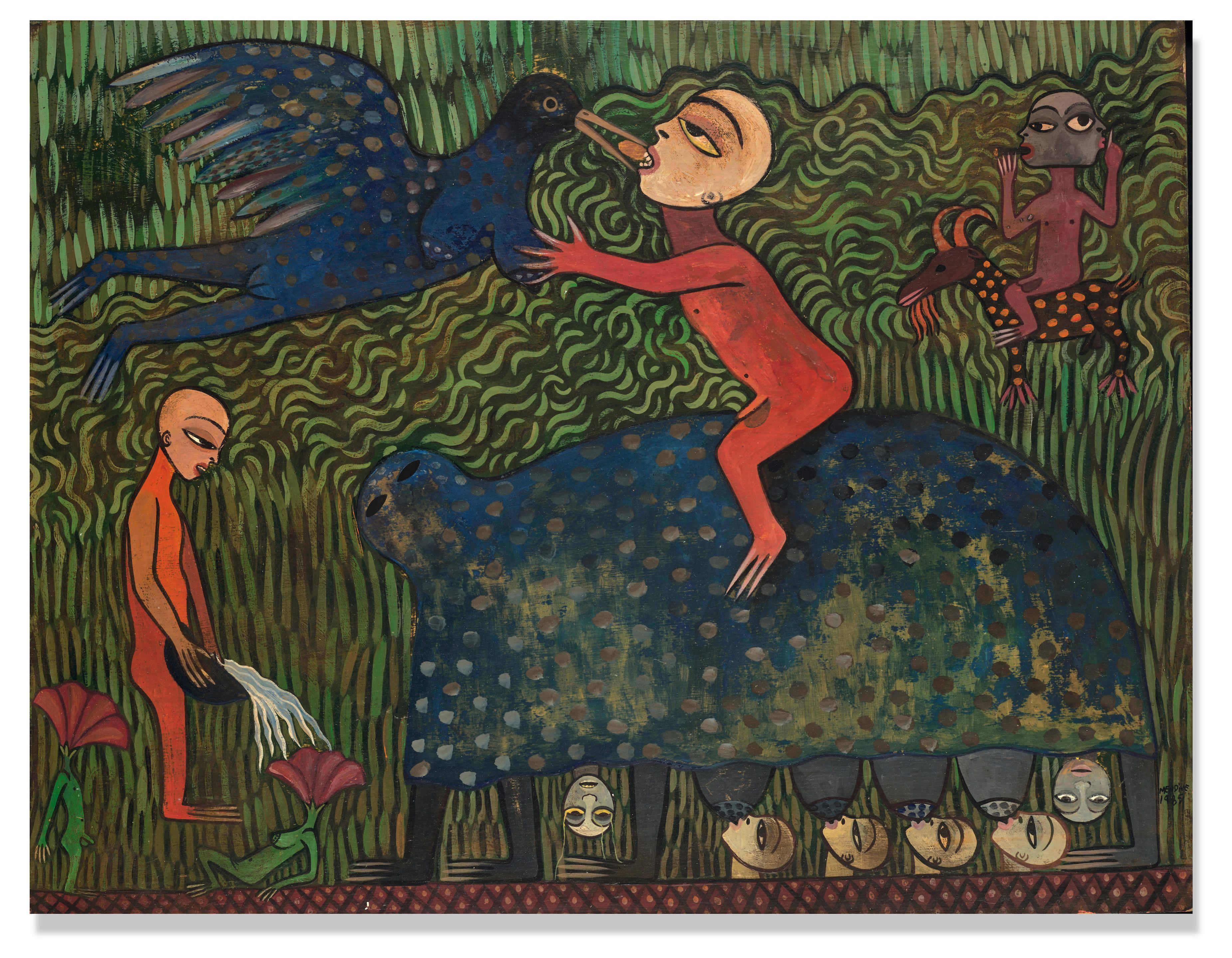 Manuel Mendive - El Ave / The Bird