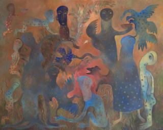 Manuel Mendive - La fuga del crepúsculo