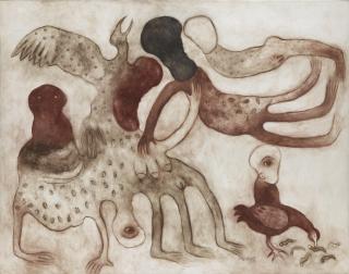 Manuel Mendive - Untitled, From The Series \'Las Tinieblas\'