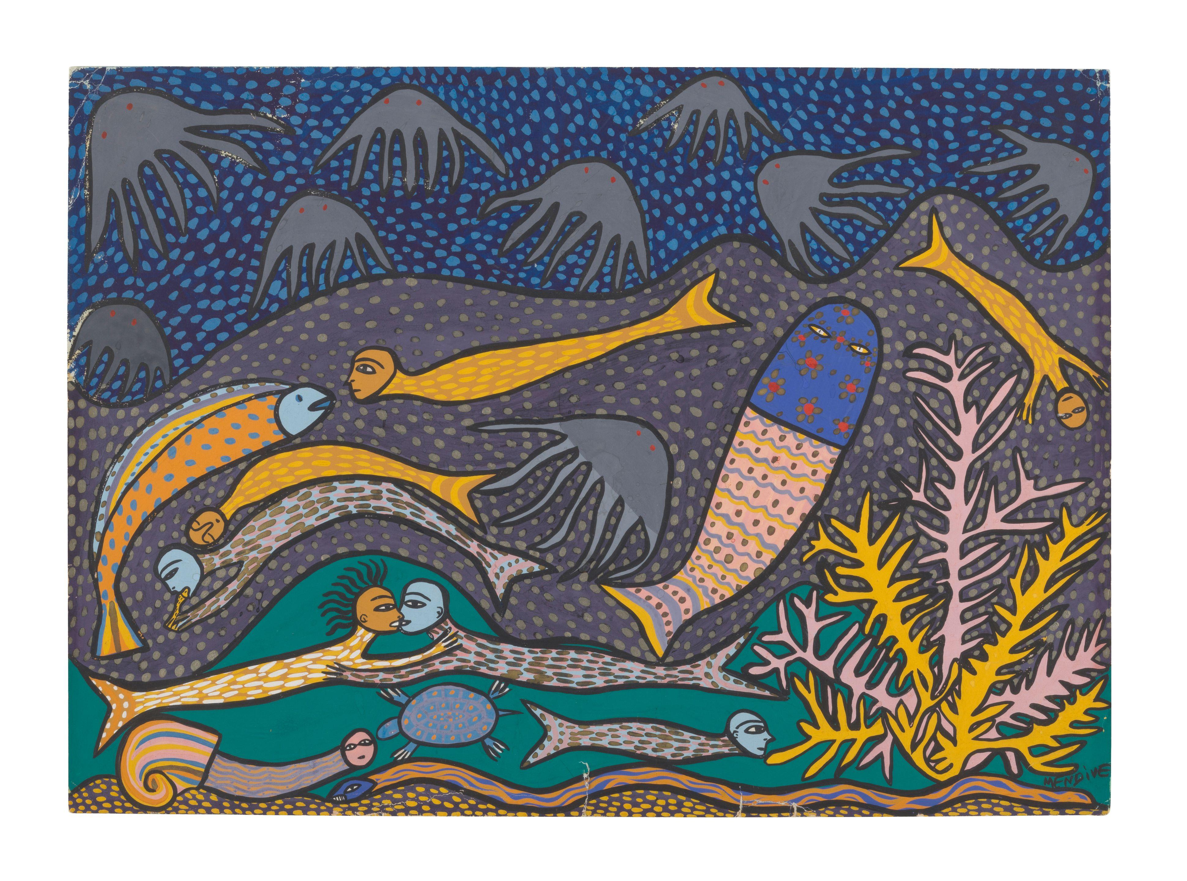 Manuel Mendive - Untitled