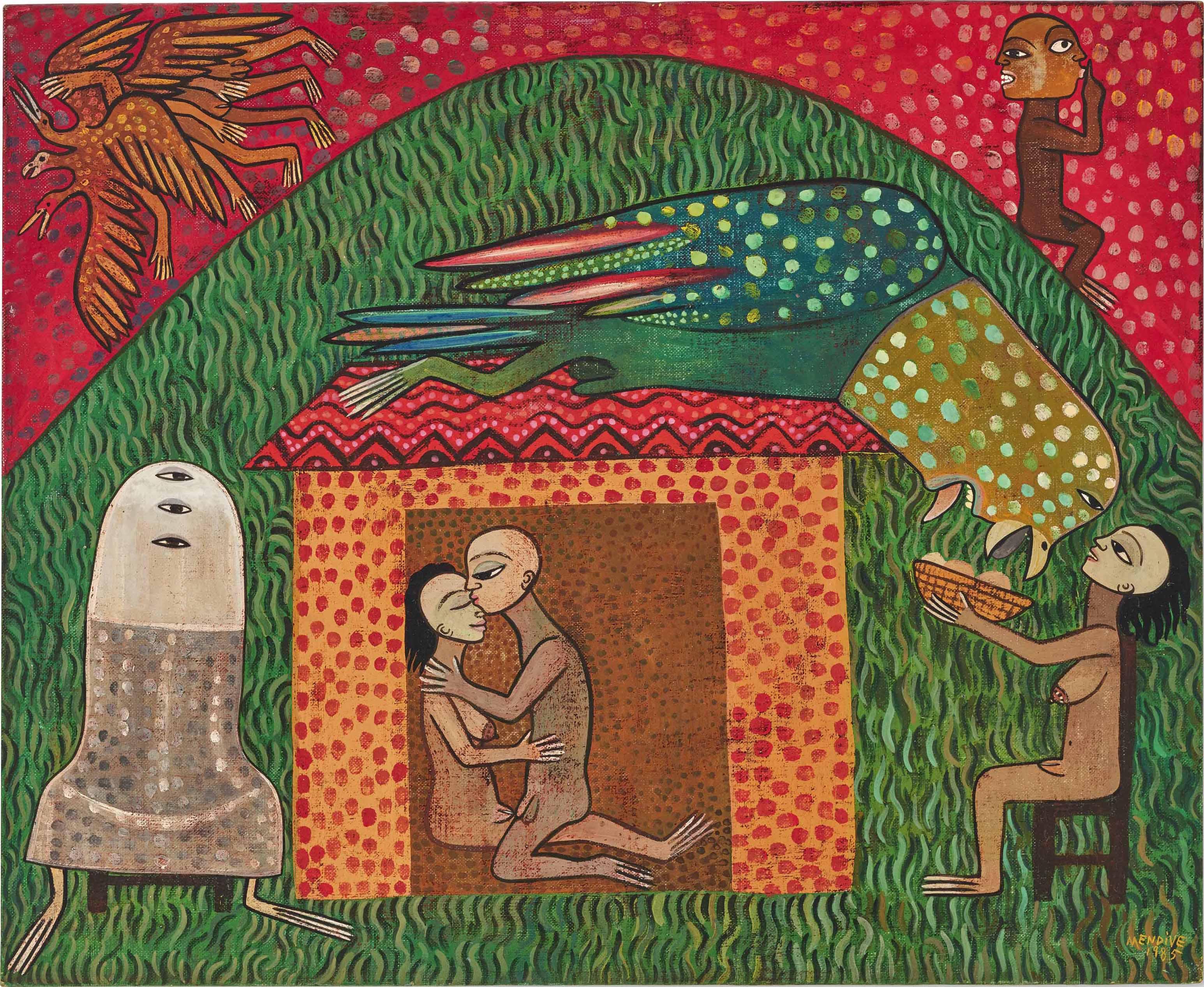 Manuel Mendive - Untitled