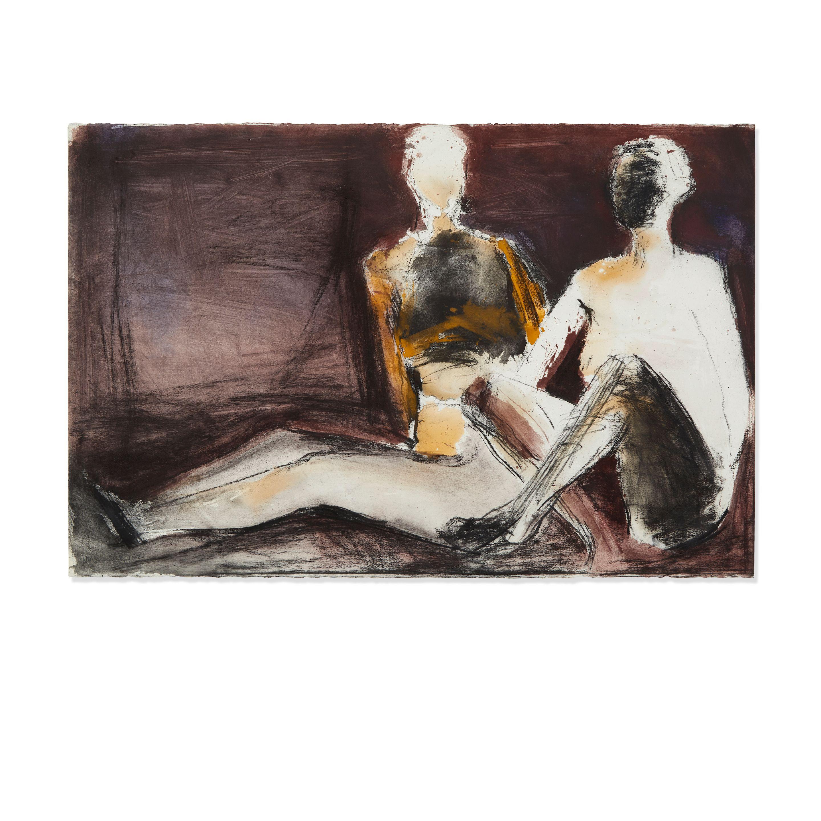 Manuel Neri - Dos Figuras-B/L Series No. 2, 1992