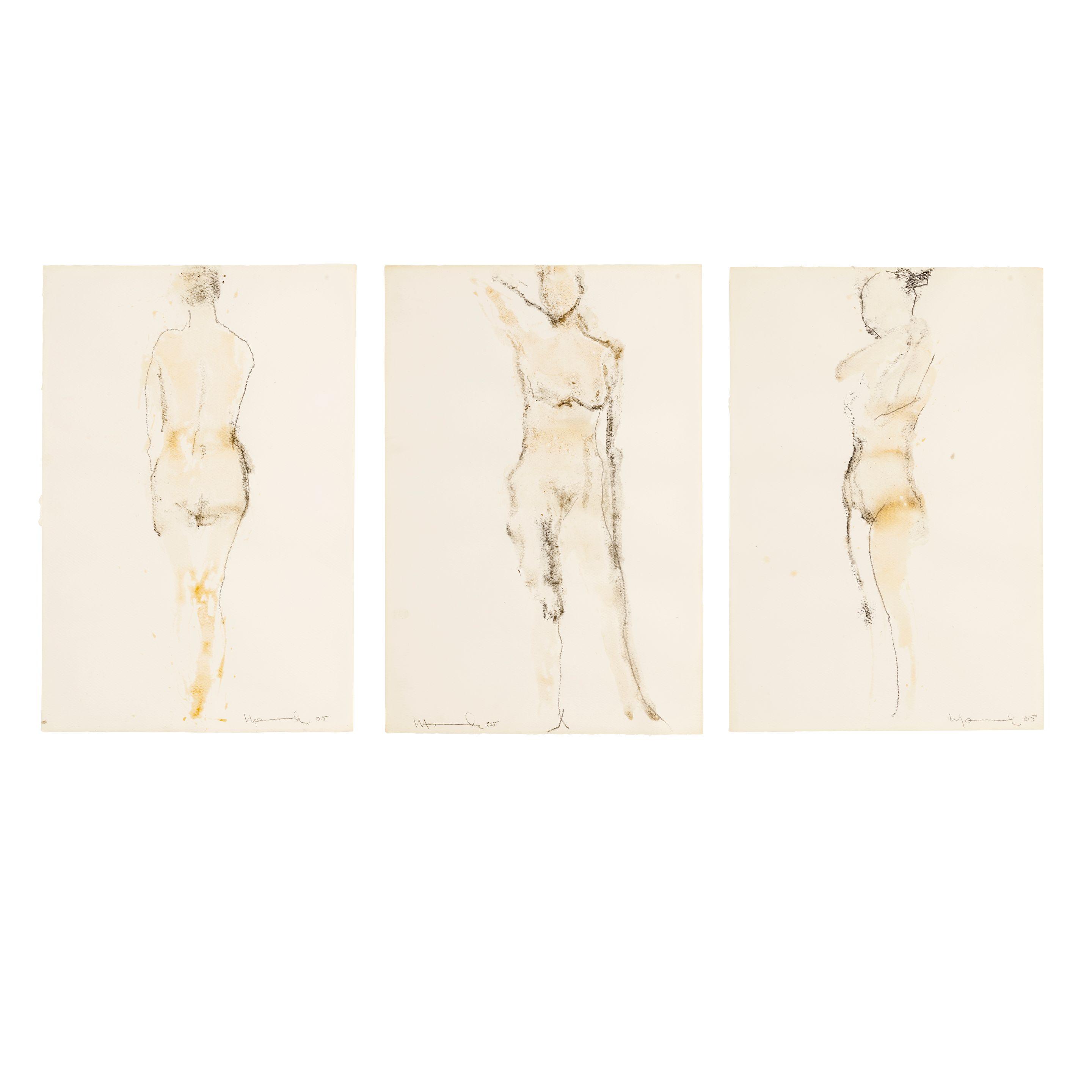 Manuel Neri - Group of three works on paper, 2005