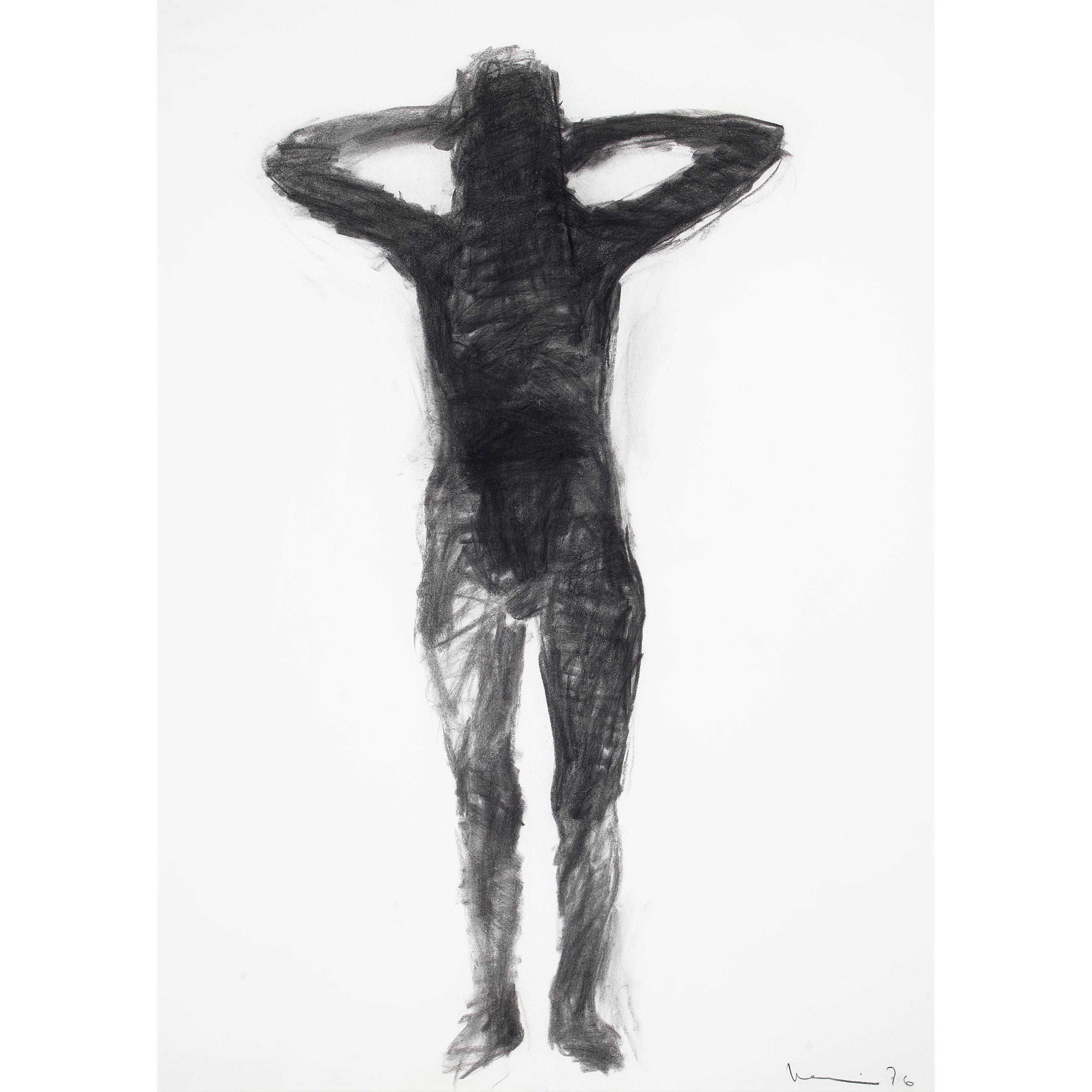 Manuel Neri - Remaking Mary Julia Sculpture No 2 Preparatory Drawing, 1976