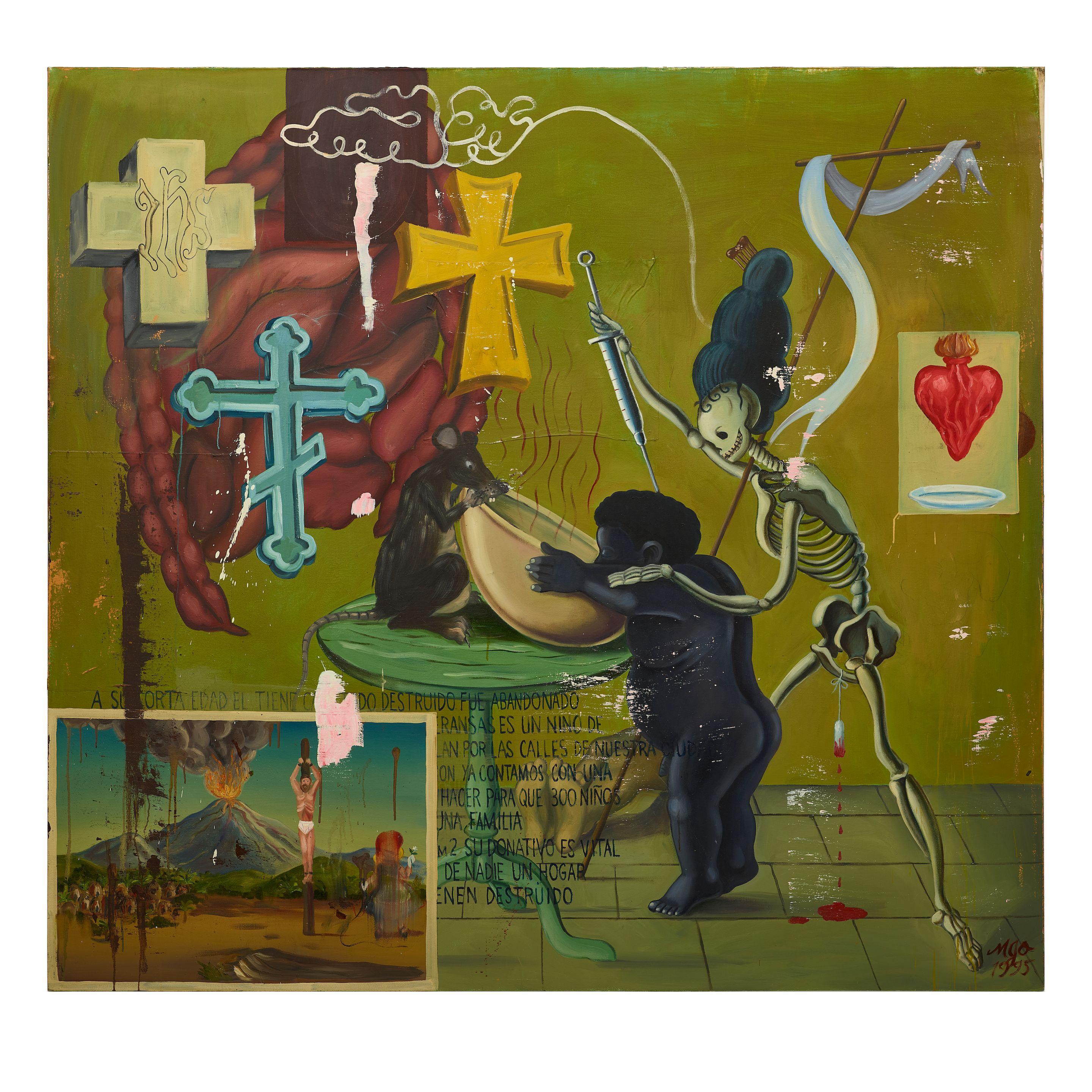 Manuel Ocampo - Untitled, 1995