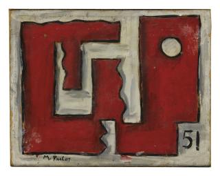 Manuel Pailós - Formas En Rojo Y Blanco