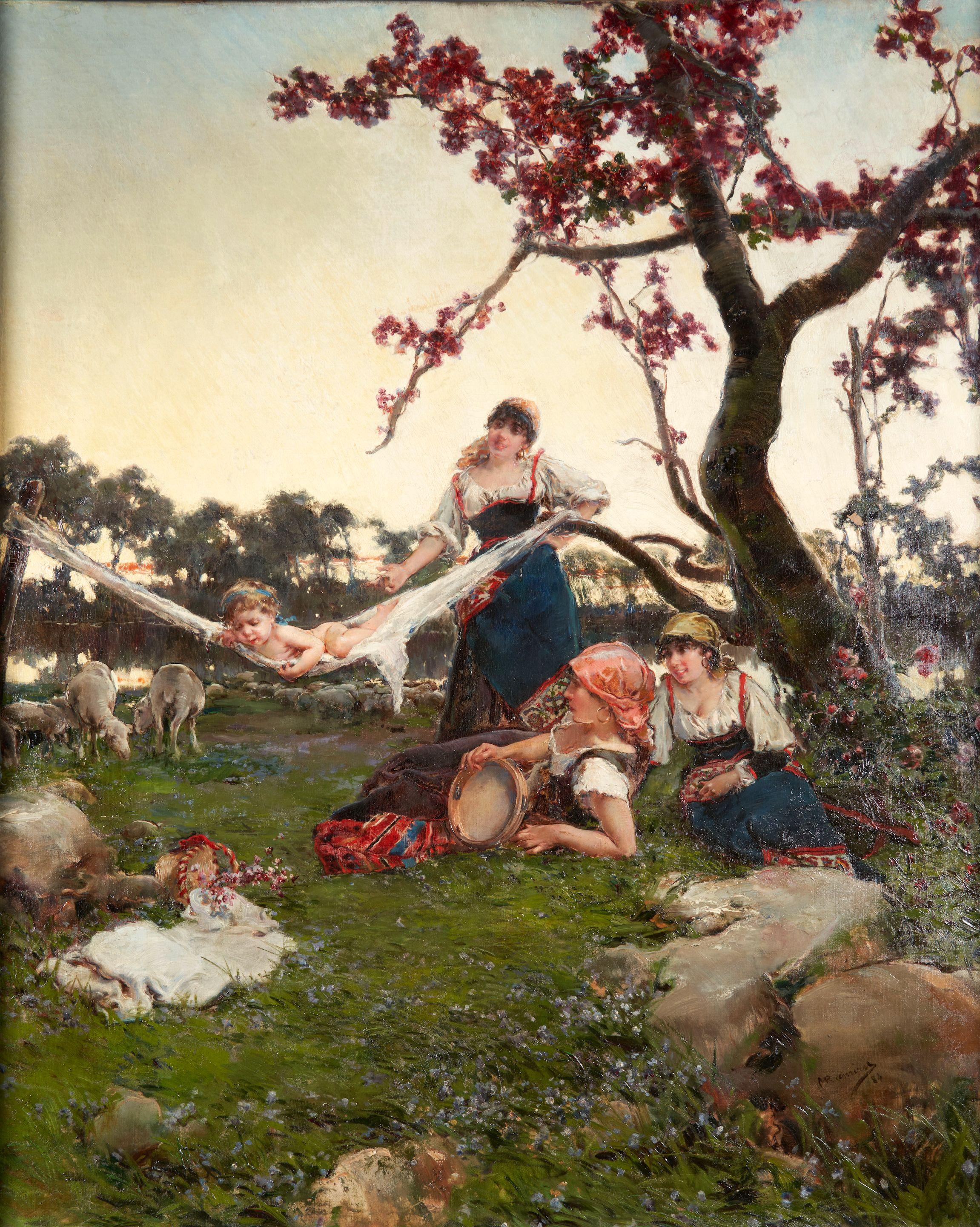 Manuel Ramirez Ibáñez - Music and a Picnic Beneath a Cherry Tree