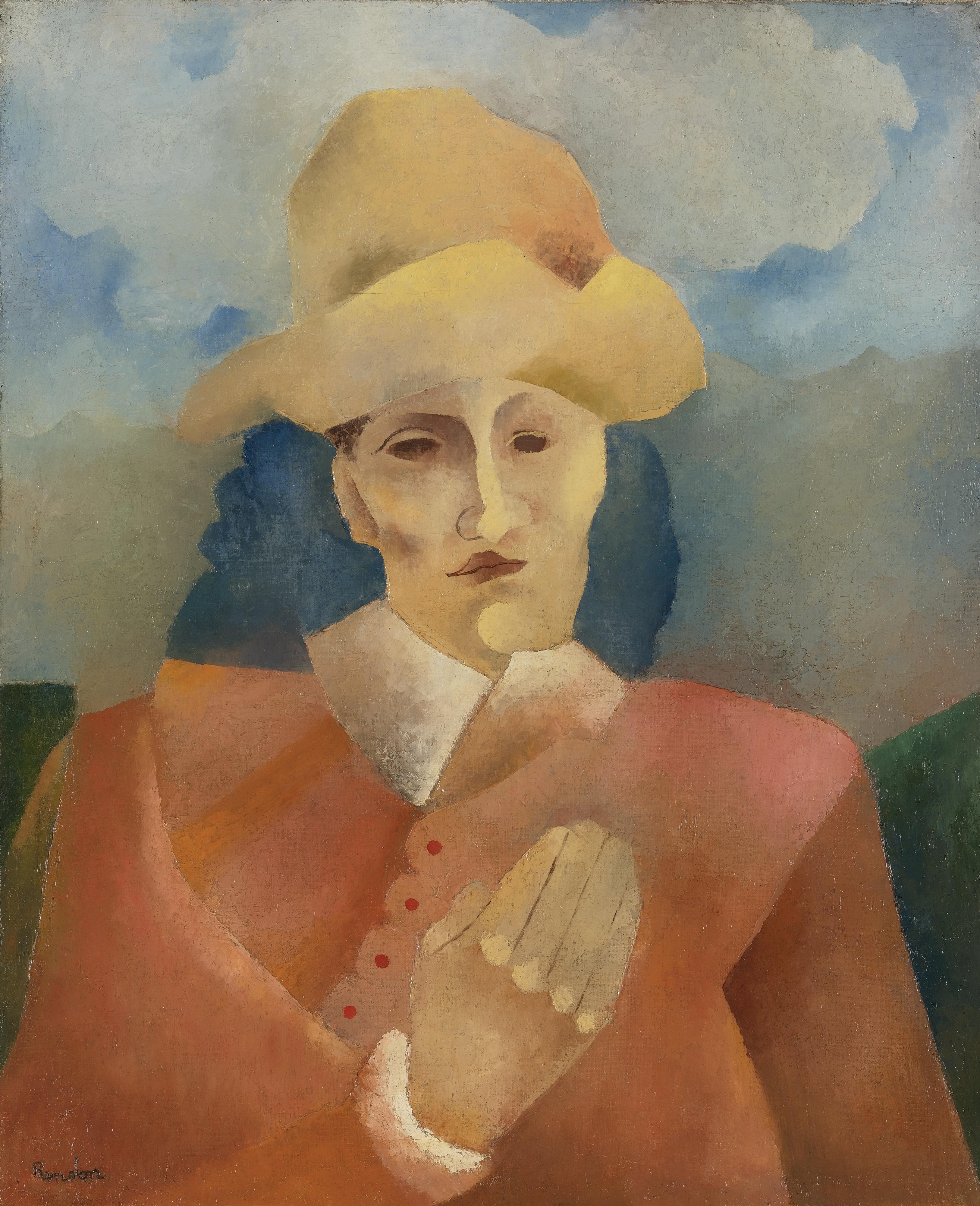 Manuel Rendón - Figure Au Chapeau