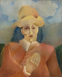 Manuel Rendón - Figure Au Chapeau