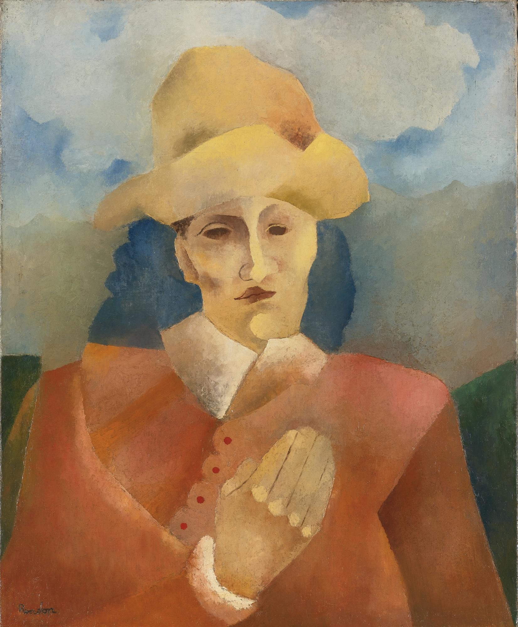 Manuel Rendón - Figure Au Chapeau