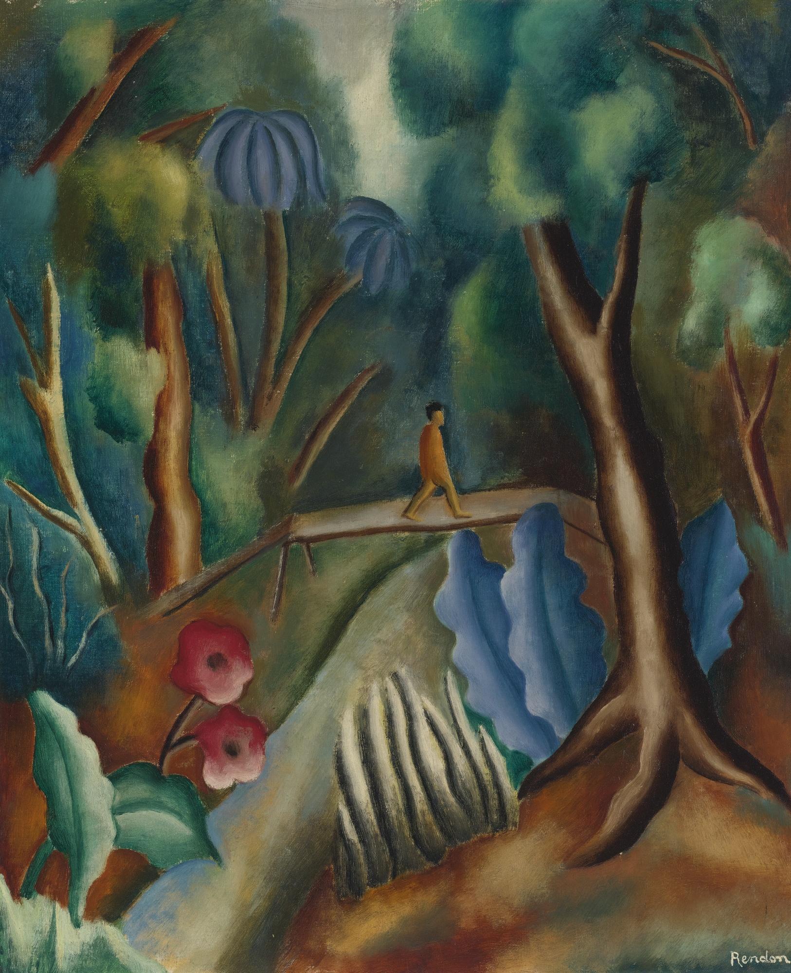 Manuel Rendón - Paysage Tropical