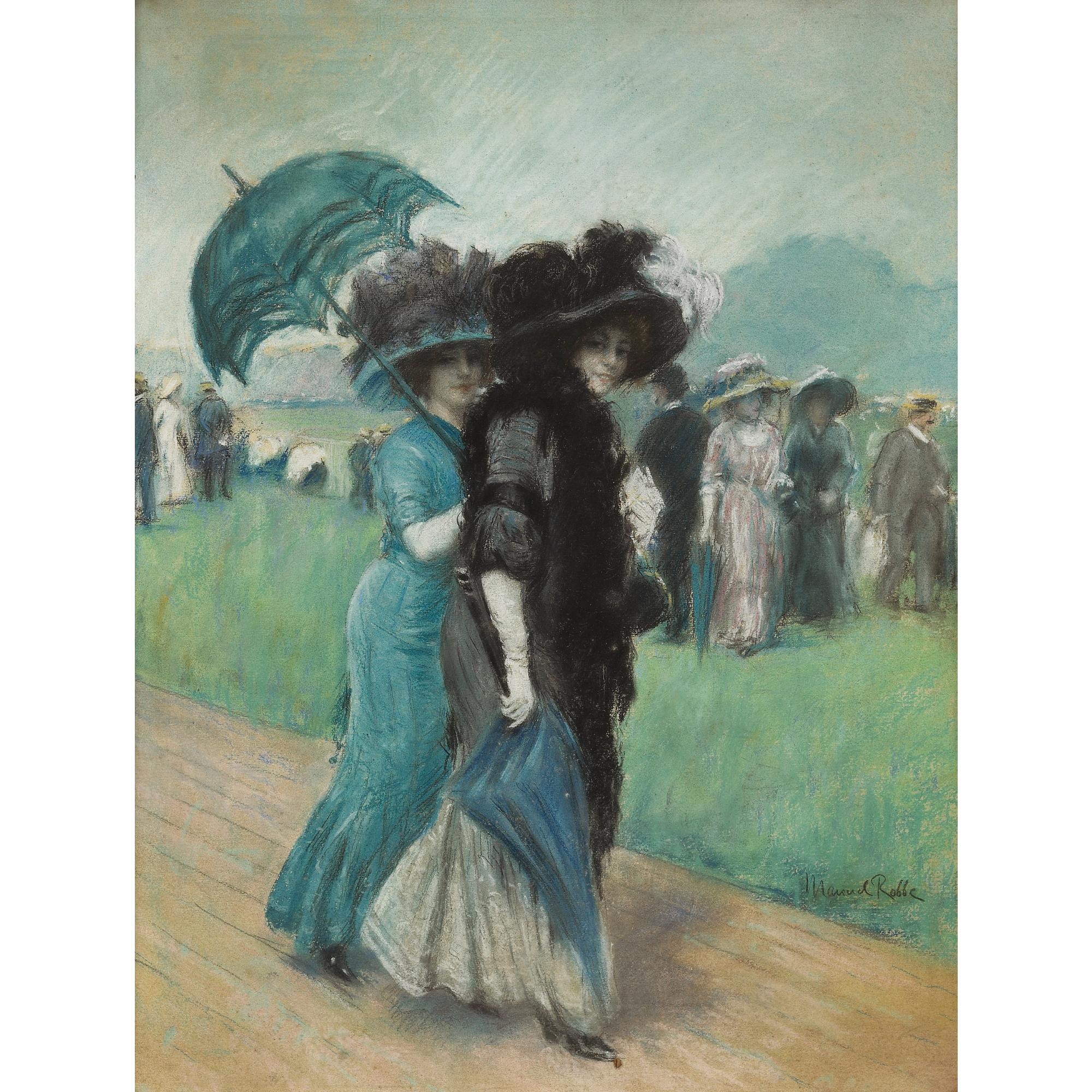 Manuel Robbe - Elégantes Aux Courses