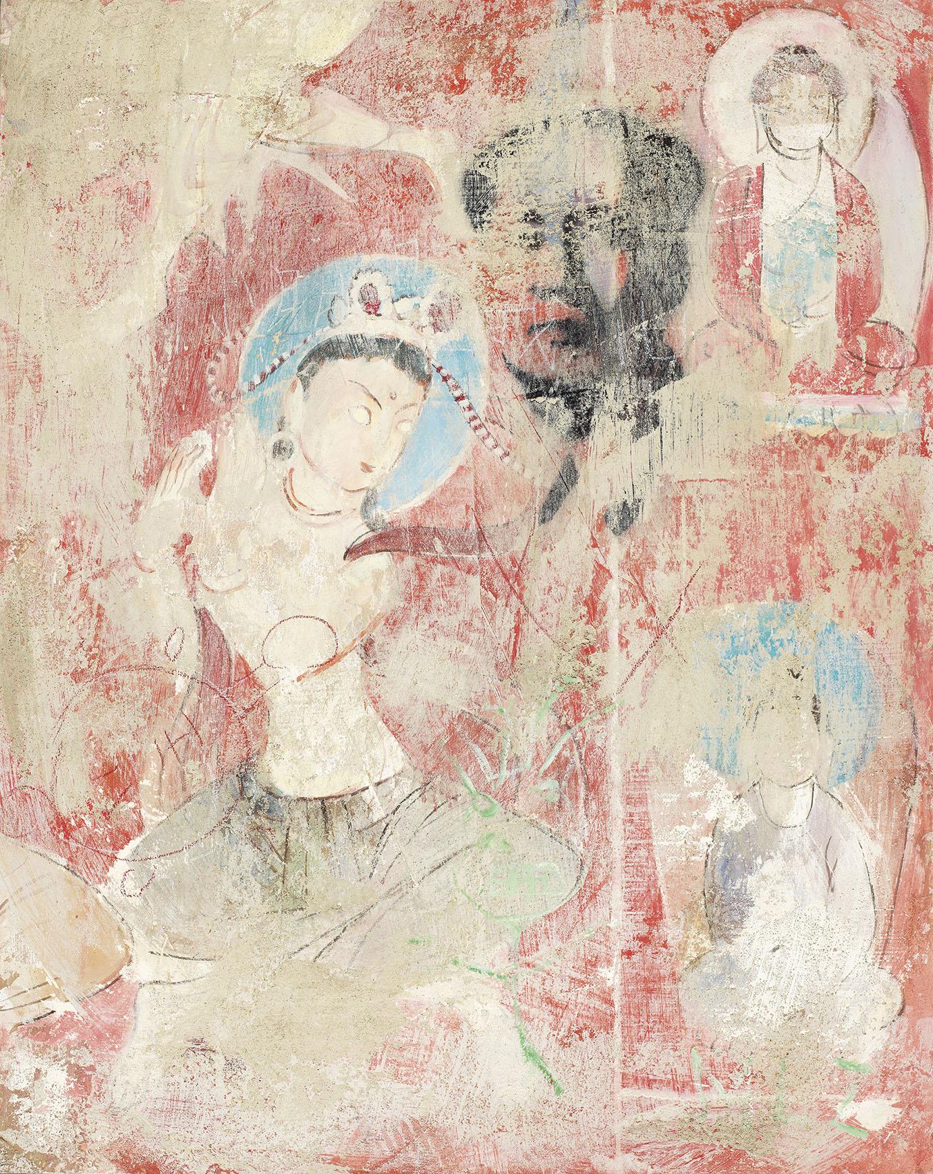 Mao Lizi - Vandalised Fresco