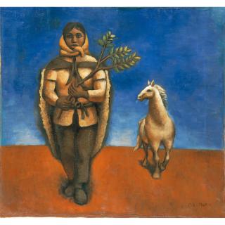 Mao Xuhui - Guishan, Woman And Horse