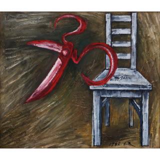 Mao Xuhui - Red Scissor And Back-Chair