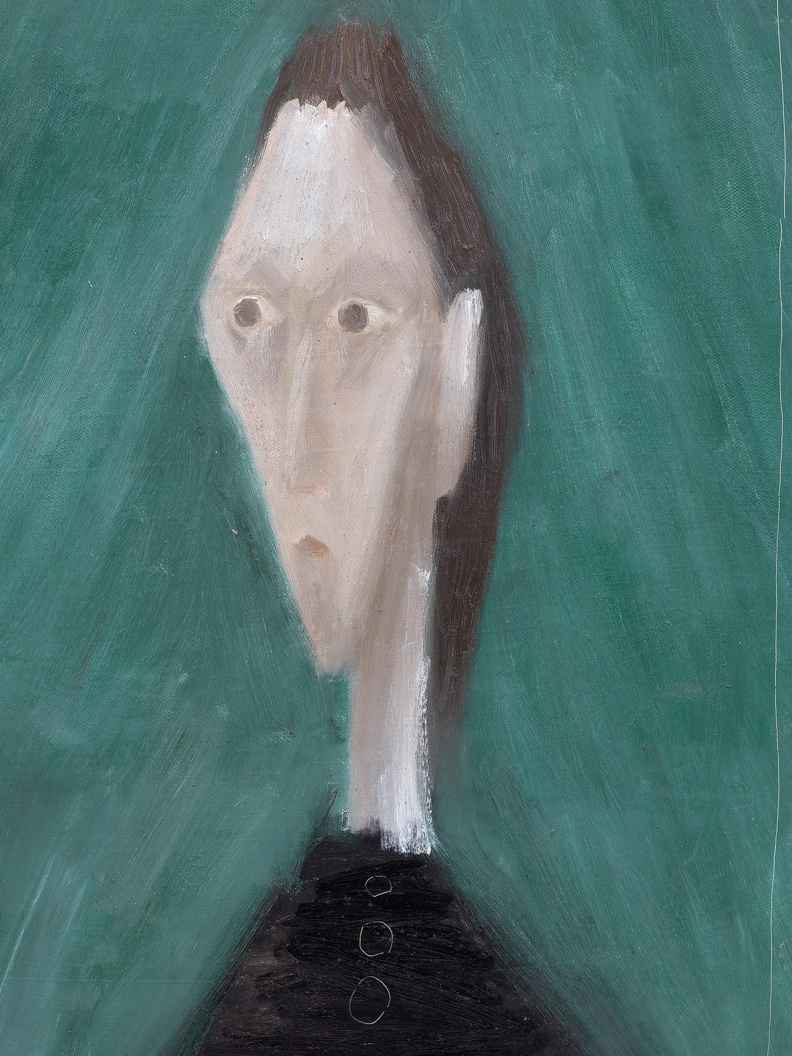 Mao Xuhui - Self-Portrait (Painted In 1988)