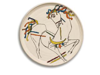 Maqbool Fida Husain - Horse